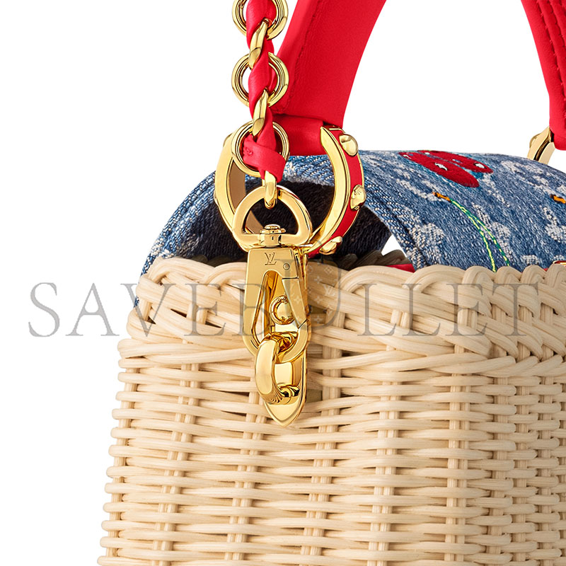 LOUIS VUITTON MURAKAMI LV X TM CAPUCINES MINI M14295 (21*14*8cm) LOUIS VUITTON MURAKAMI LV X TM CAPUCINES MINI M14295 (21*14*8cm)